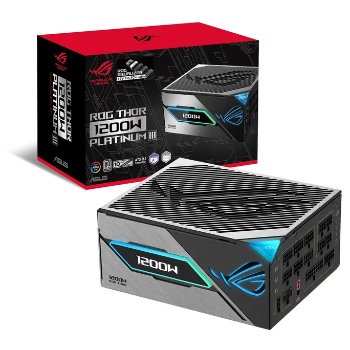 ASUS ROG Thor Platinum 1200P3 1200W Platinum Gaming Netzteil Modular PCIe5.1