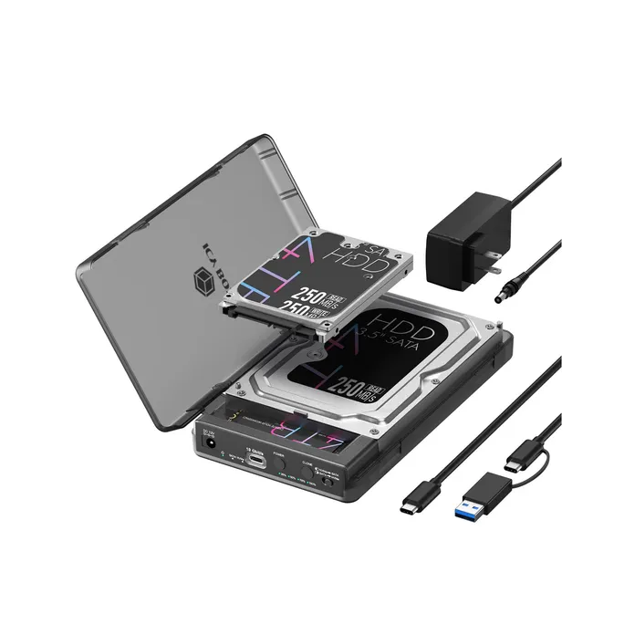 RaidSonic Icy Box Spade Clone 3882 Klonstation für SATA/NVMe