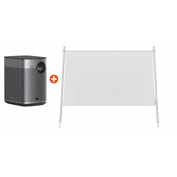Bundle: XGIMI Halo+ FullHD Beamer + Outdoor Screen P168S