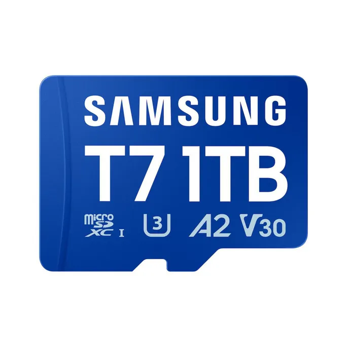 Samsung T7 microSDXC Speicherkarte 1TB (170 MB/s, Class 10, V30, U3)