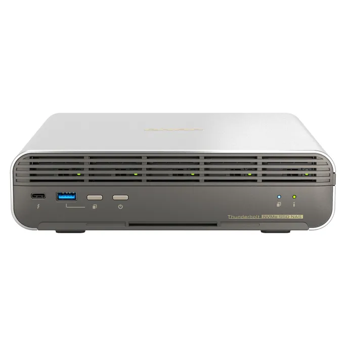 QNAP TBS-h574TX Thunderbolt™ 4 All-Flash NAS – Intel® Core™ i5, 5x E1.S NVMe SSD, 10GbE Netzwerk & QuTS hero