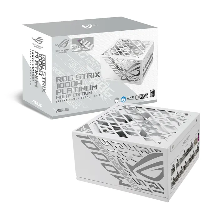 ASUS ROG STRIX White Platinum 1000P 1000W GAMING-E Netzteil Modular PCIe5.1