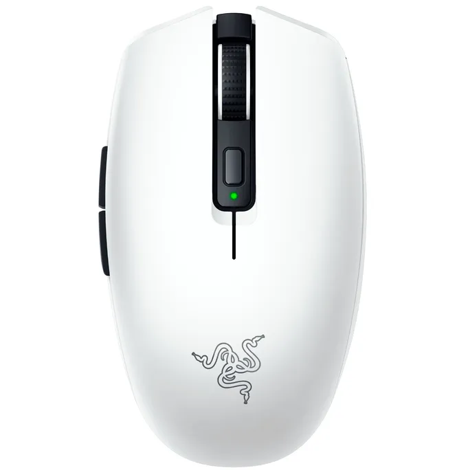 RAZER Orochi V2 HyperSpeed (2026) Gaming-Maus Weiß, kabellos, Bluetooth, 2.4 Ghz Empfänger, bis zu 1100 Stunden Batterielaufzeit