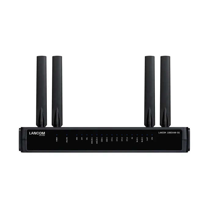 LANCOM 1803VAW-5G (EU) Secure SD-WAN VDS/Glasfaser/Wi-Fi 6/5G/VoIP