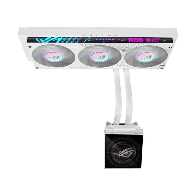 ASUS ROG STRIX SLC IV 360 ARGB LCD White All-in-One Flüssig-CPU-Wasserkühlung