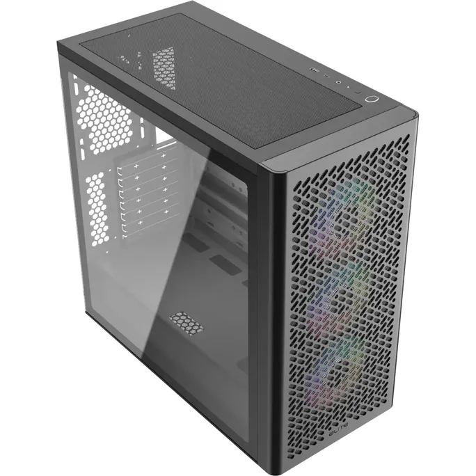 Cooler Master Elite 502 Black Midi Tower ATX Gehäuse Schwarz