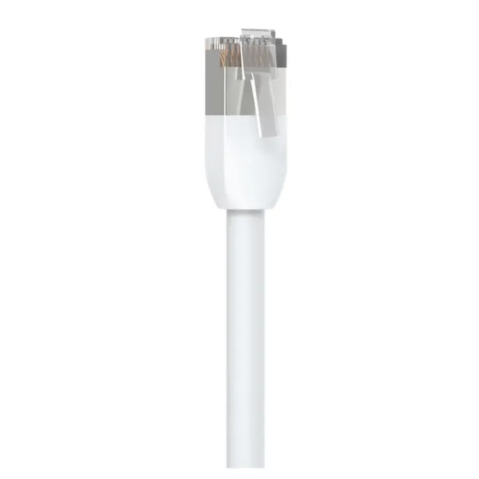 Ubiquiti UniFi Outdoor Patchkabel Cat6 2 m weiß – Wetterfestes RJ45 Ethernet-Kabel für PoE, Kameras, Access Points & Außeninstallationen (UACC-Cable-Patch-Outdoor-2M-W)