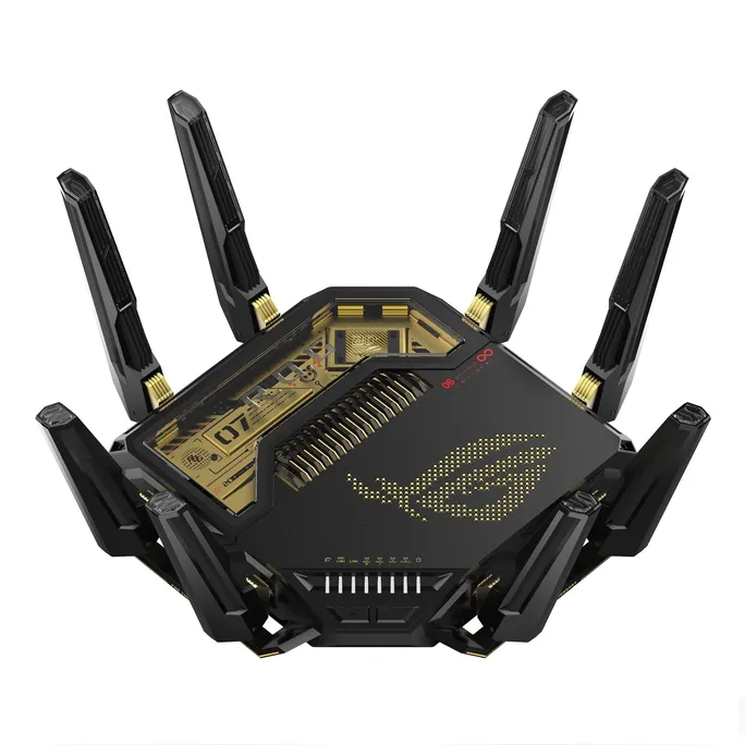 ASUS ROG Rapture GT-BE98 Quad-Band WiFi 7 Gaming Router 20 Jahre ROG Jubiläumsedition