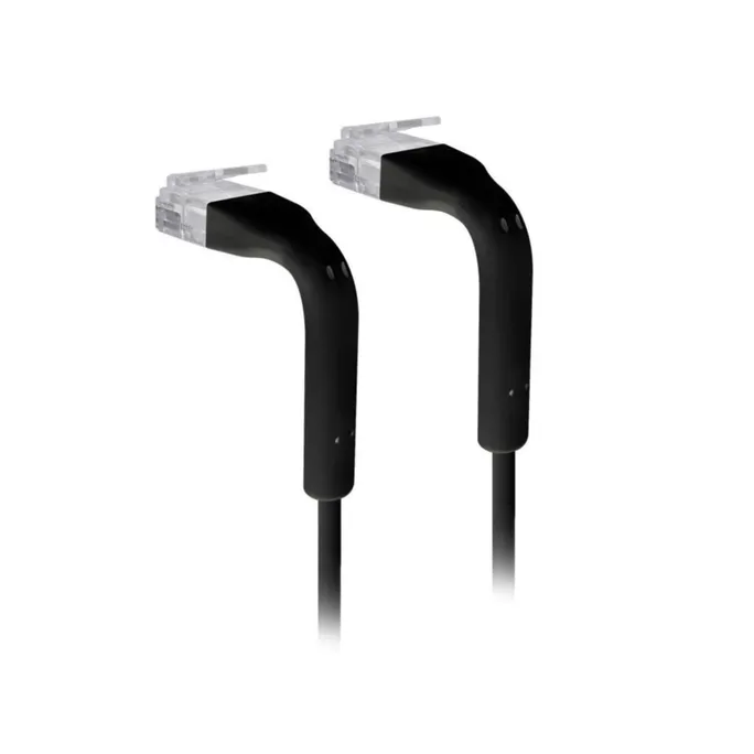 Ubiquiti UniFi RJ45 Patchkabel 0,3 m Schwarz – Cat6 Ethernet Netzwerkkabel mit schlankem Steckerdesign (U-Cable-Patch-0.3M-RJ45-BK)