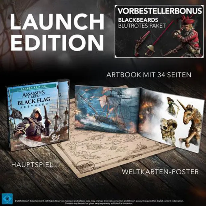 Assassin’s Creed IV Black Flag Resynced | Launch Edition | PS5