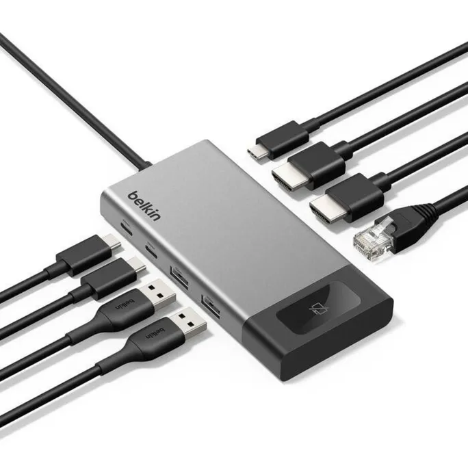 Belkin Connect 8-in-1 UCB-C Hub für zwei Bildschirme
