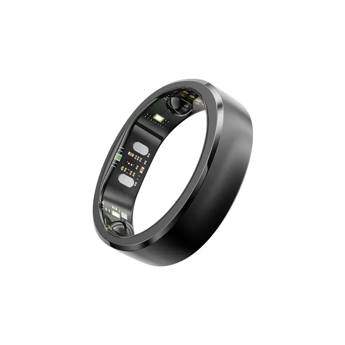 RingConn Smart Ring Gen3 für Frauen und Männer - mattschwarz Größe 8