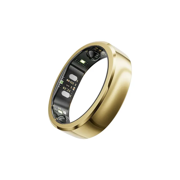 RingConn Smart Ring Gen3 für Frauen und Männer - mattes Gold Größe 8