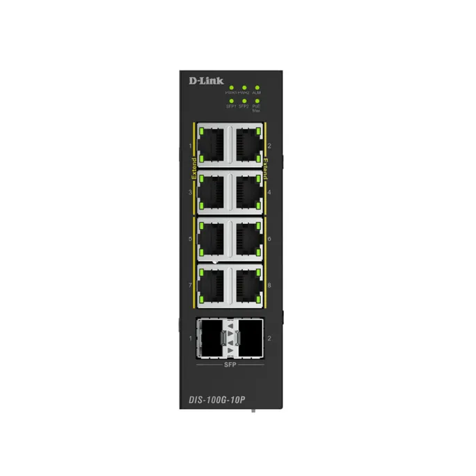 D-Link DIS-210G-06P 6-Port Industrial Smart Managed Switch