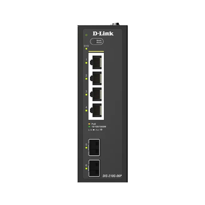 D-Link DIS-100G-10P 10-Port Industrial Unmanaged Switch