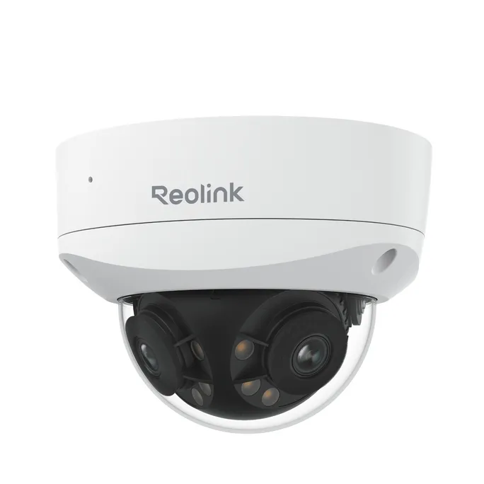 Reolink Duo Series P757 PCDUOB8K02 16MP Dual-Objektiv PoE Überwachungskamera | 180° Panorama | KI-Erkennung | ColorX Nachtsicht