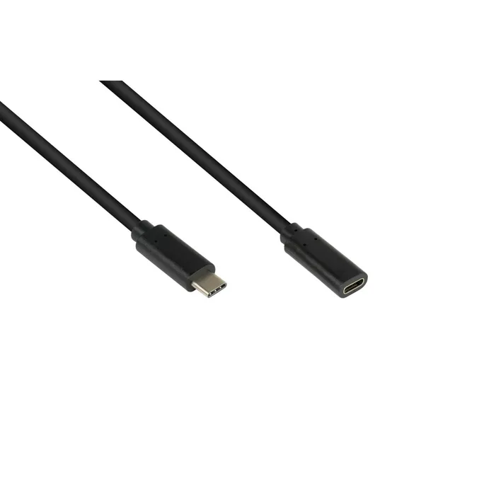 Good Connections USB 3.2 Verlängerungskabel (100W) USB-C St./ USB-C Bu. 0,5m
