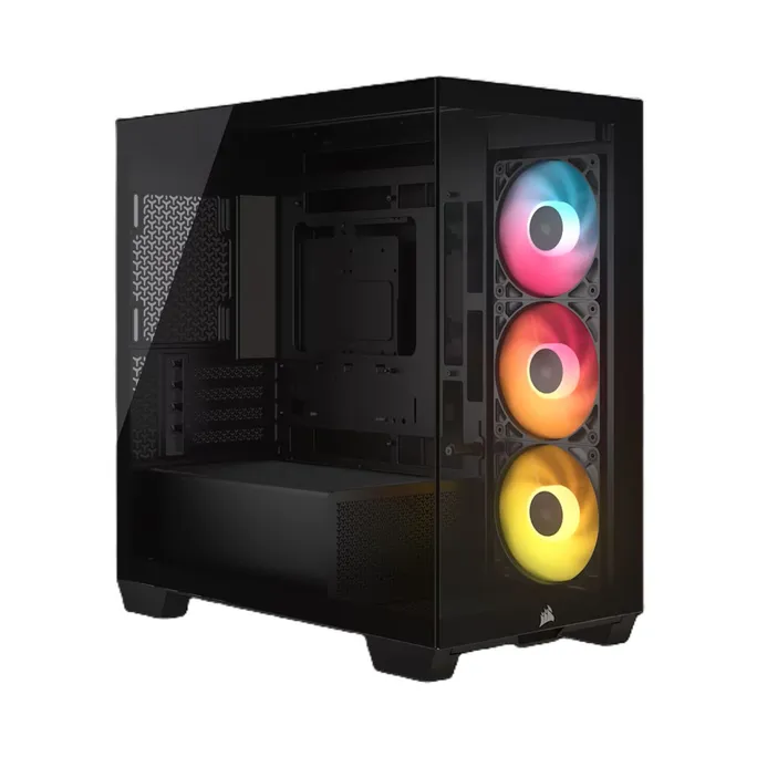 CORSAIR 2800X RS-R ARGB Micro-ATX Gehäuse Schwarz