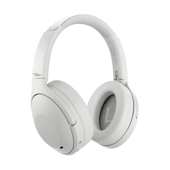 Lenovo Headphone YOGA PC Edition Weiß – Premium Bluetooth-Kopfhörer mit Bose Sound und Hybrid ANC