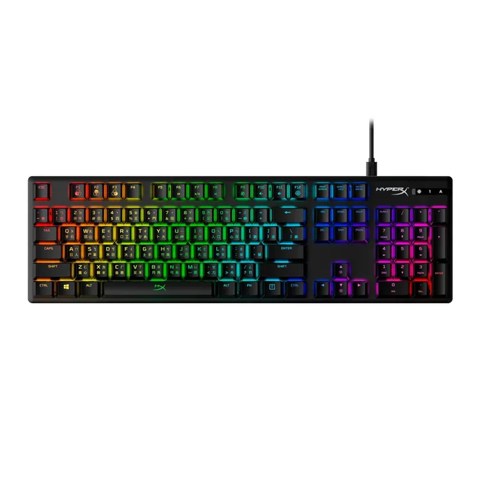 HyperX Alloy Origins Mechanische Gaming-Tastatur HX Red (DE-Layout)