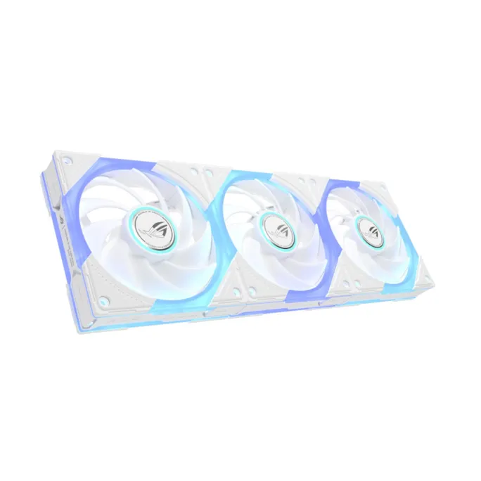ASUS ROG Eurux GR120 ARGB Fan White Edition, 120mm, Triple-Pack