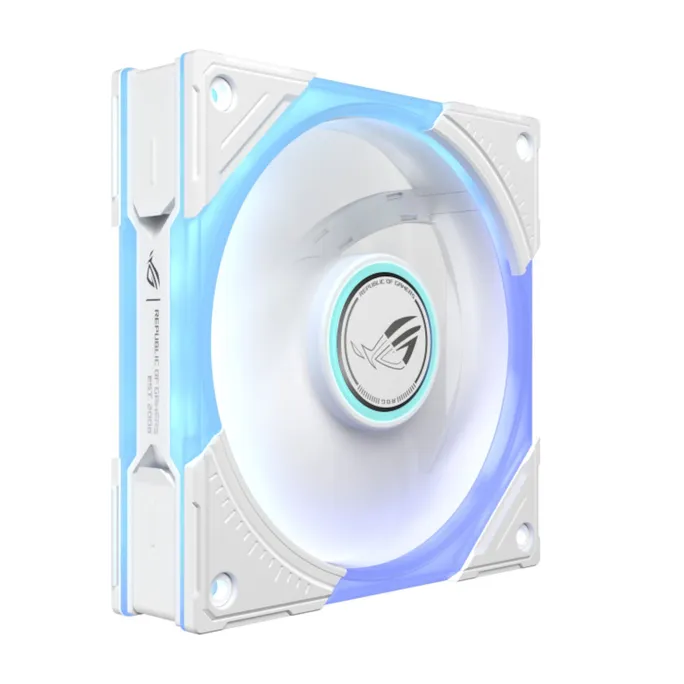 ASUS ROG Eurux GR120 ARGB Fan White Edition, 120mm, Single-Pack