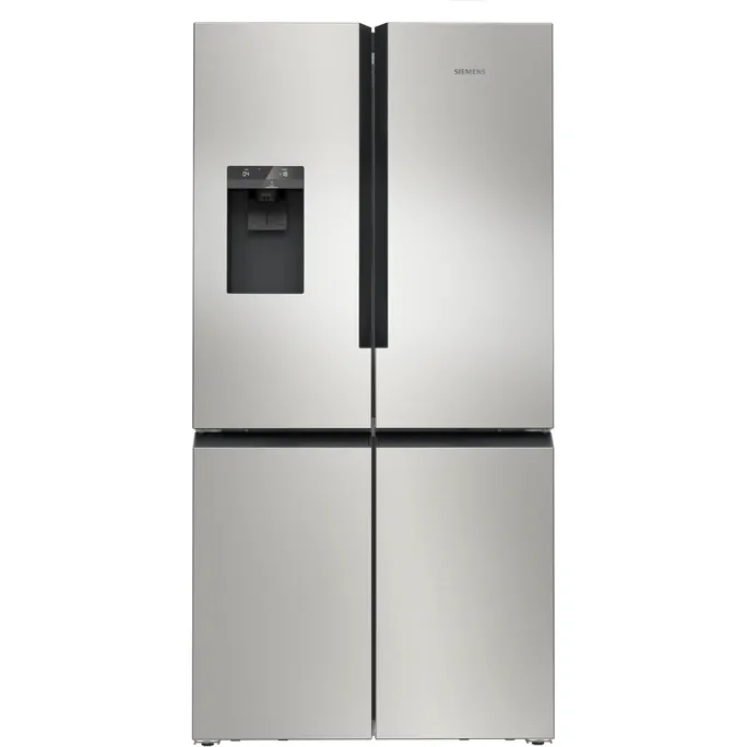 Siemens KF96DPPEA iQ700 Freistehende Kühl-Gefrier-Kombination Chrome