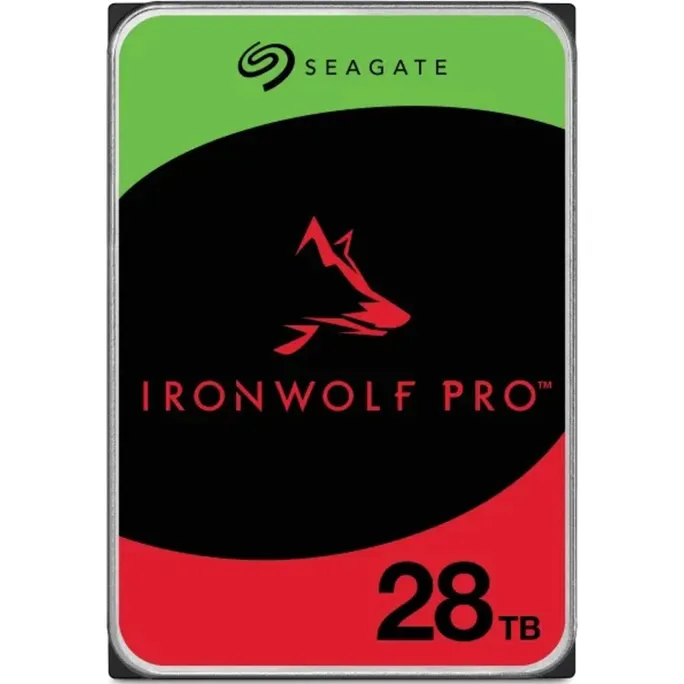 Seagate IronWolf Pro NAS HDD ST28000NT000- 28 TB 3,5 Zoll SATA 6 Gbit/s CMR
