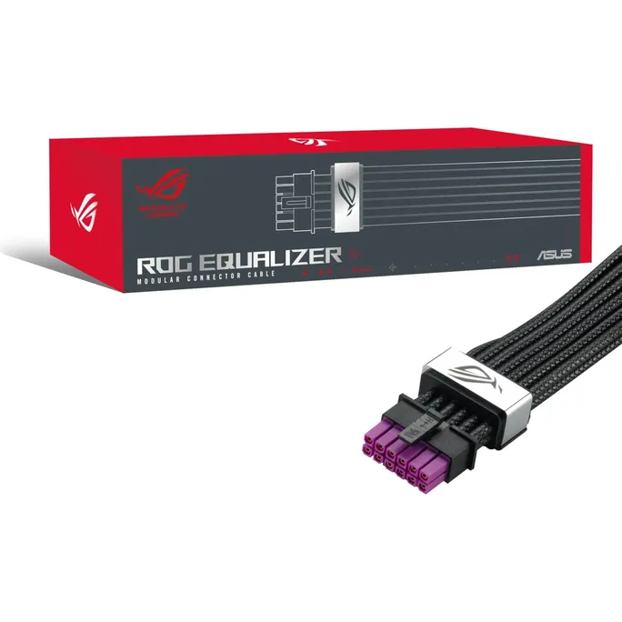 ASUS ROG-EQUALIZER 12-V-2x6-PCIe-Kabel für Netzteile, schwarz