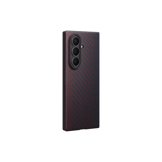 Samsung Carbon Magnet Case für Galaxy Fold8 Ultra rot