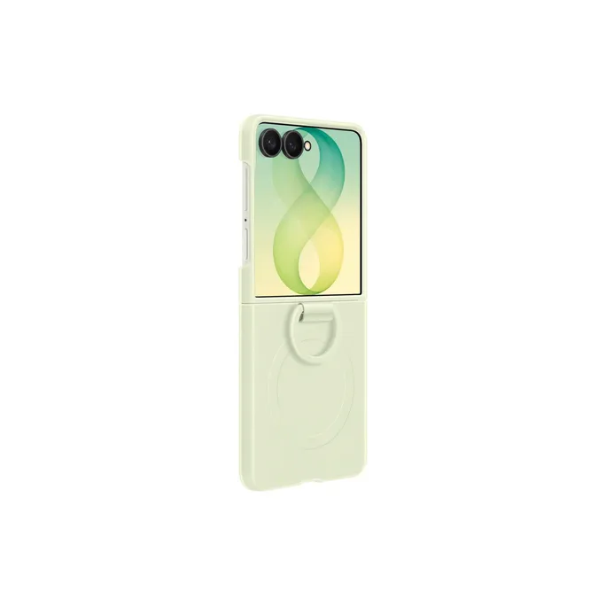 Samsung Silicone Ring Magnet Case für Galaxy Flip8 grün