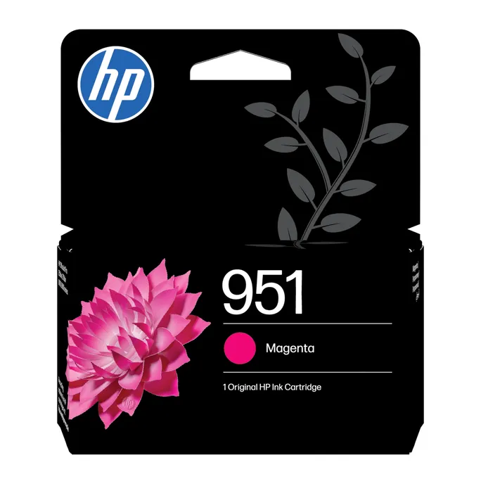 HP Original 951 Druckerpatrone Magenta (CN051AE#LS1) für ca. 535 Seiten Instant Ink