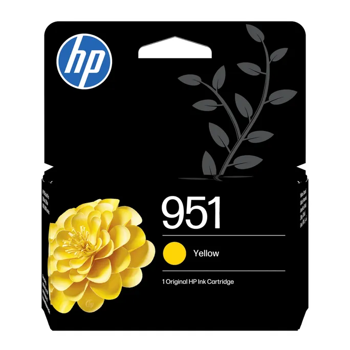 HP Original 951 Druckerpatrone Gelb (CN052AE#LS1) für ca. 535 Seiten Instant Ink