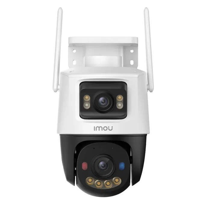 Imou Cruiser Dual 2 Pro 8MP WLAN-Überwachungskamera mit Doppelobjektiv und Warnleuchten