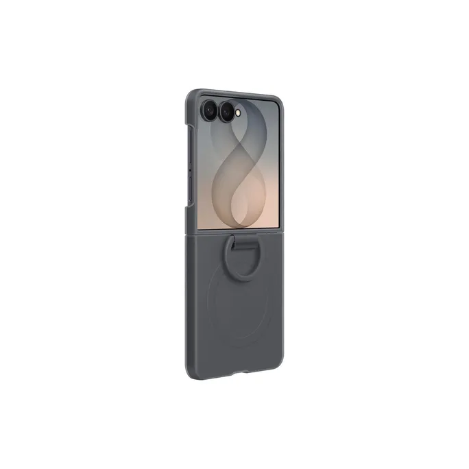Samsung Silicone Ring Magnet Case für Galaxy Flip8 schwarz