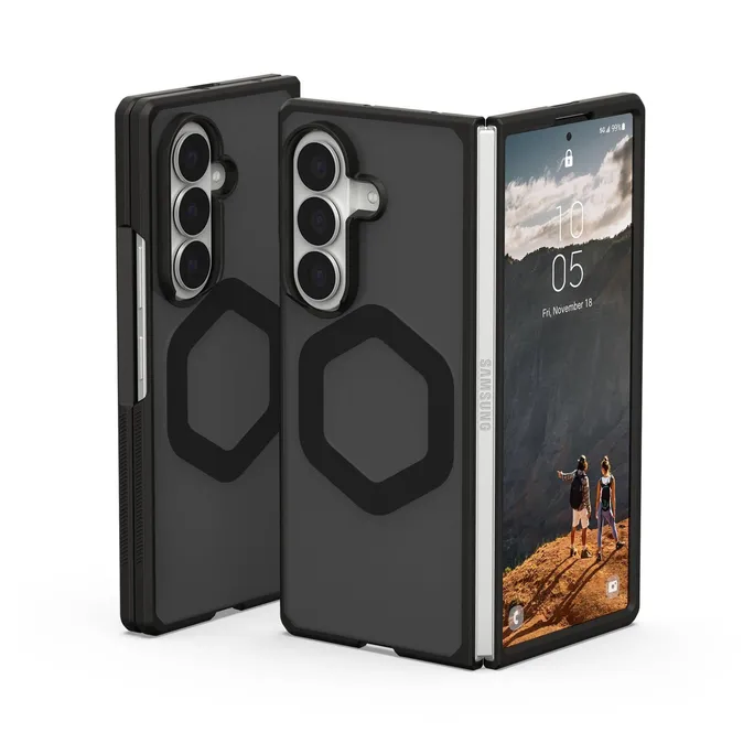 UAG Urban Armor Gear Mouve Case mit Magnet-Modul Samsung Galaxy Z Fold8 Ultra ash (grau transparent)/schwarz