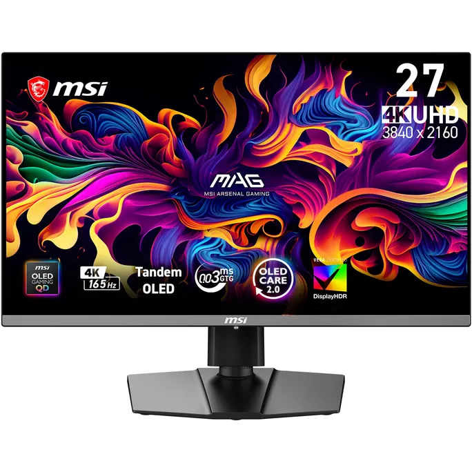MSI MAG 272UPDE QD-OLED E16 26.5 Zoll 4K (UHD) QD-OLED Panel 16:9 240 Hz Gaming Monitor