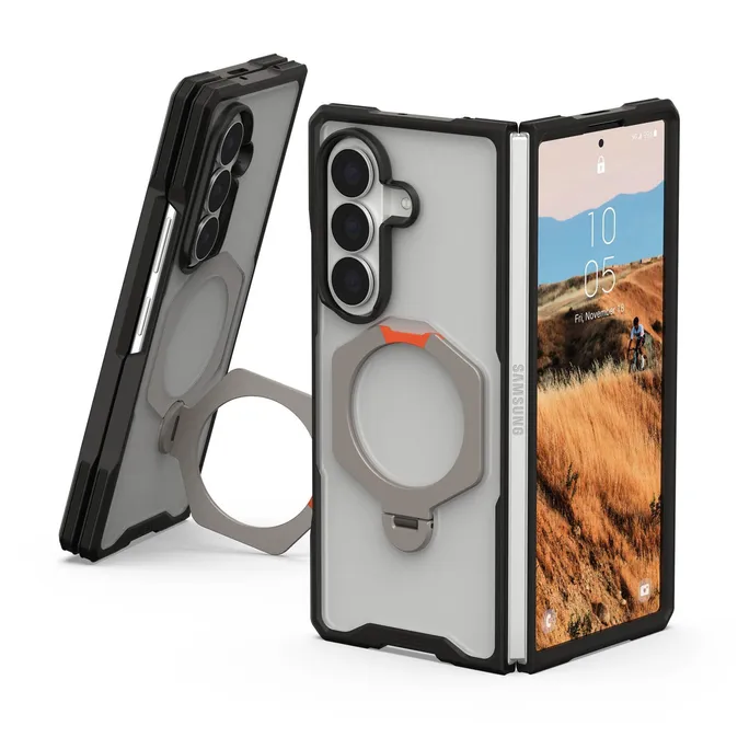 UAG Urban Armor Gear Mouve XTE 360 Kickstand Case mit Magnet-Modul Samsung Galaxy Z Fold8 Ultra ice (transparent)