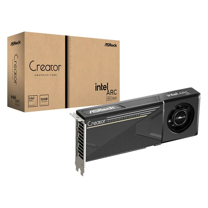 ASROCK Intel Arc Pro B65 Creator Grafikkarte 32 GB