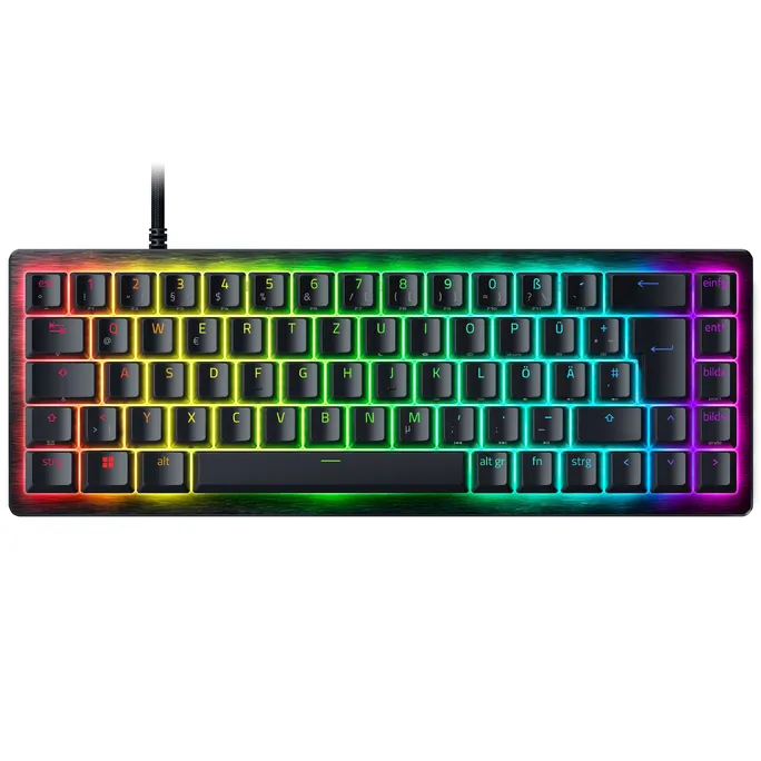 Razer Huntsman V3 HE Magnetic Mini 65% 8KHz Gaming Tastatur – Kompakte Hall-Effect-Präzision für E-Sport-Profis