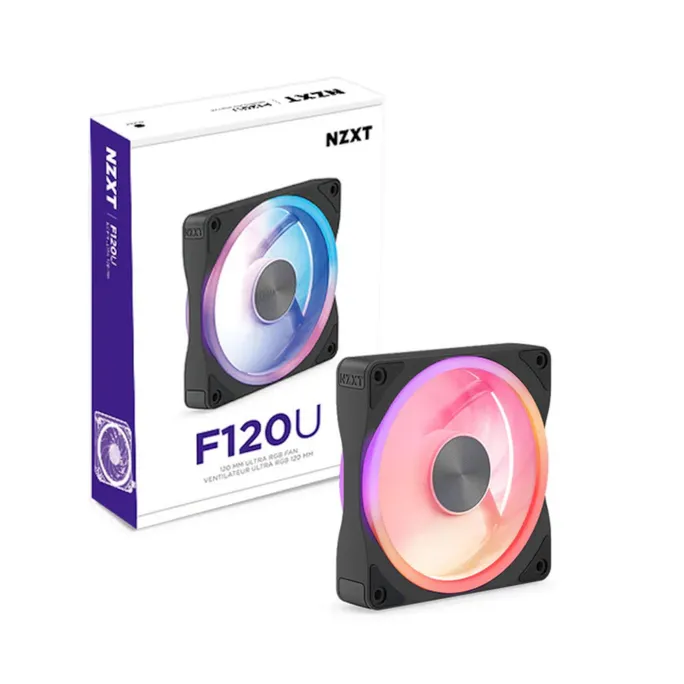 NZXT F120U Ultra RGB Gehäuselüfter 120mm Schwarz