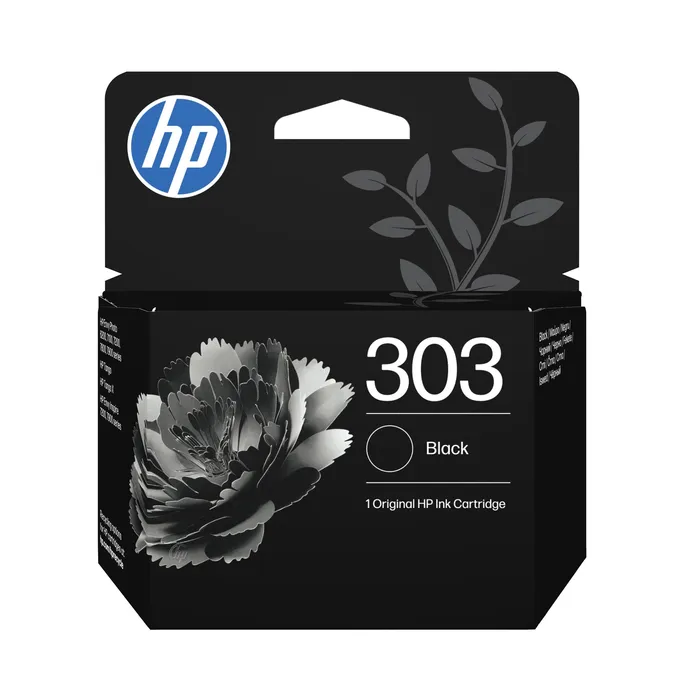 HP Original 303 Druckerpatrone Schwarz (T6N02AE#LS1) für ca. 200 Seiten Instant Ink