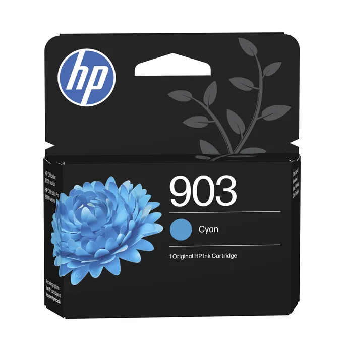 HP Original 903 Druckerpatrone Cyan (T6L87AE#LS1) für ca. 315 Seiten Instant Ink