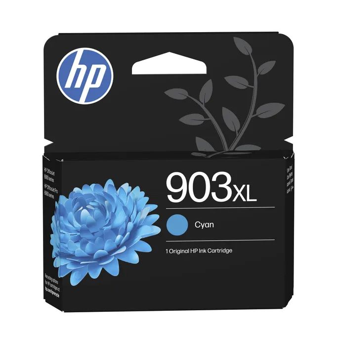 HP Original 903XL Druckerpatrone Cyan (T6M03AE#LS1) für ca. 750 Seiten Instant Ink