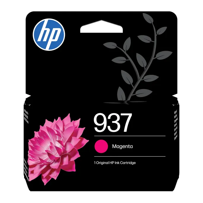 HP Original 937 Druckerpatrone Magenta (4S6W3NE#LS1) für ca. 800 Seiten Instant Ink