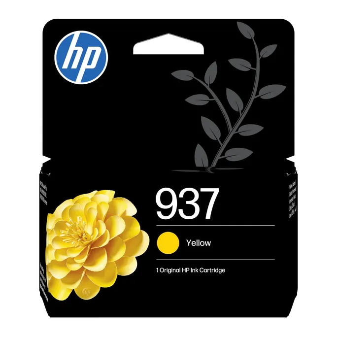 HP Original 937 Druckerpatrone Gelb (4S6W4NE#LS1) für ca. 800 Seiten Instant Ink