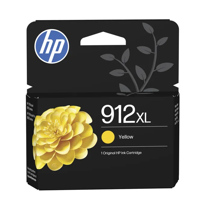 HP Original 912XL Druckerpatrone Gelb (3YL83AE#LS1) für ca. 700 Seiten Instant Ink