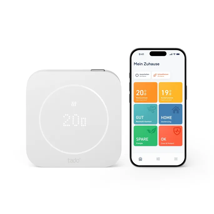 tado° Wired Smart Thermostat X (2nd Gen) Fußboden  Gastherme  Raumthermostat