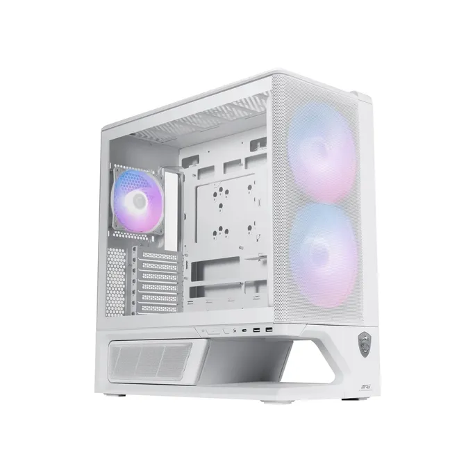 MSI MAG VIXTA 300R PZ AIRFLOW Midi Tower Gaming Gehäuse, Seitenfenster, Weiß