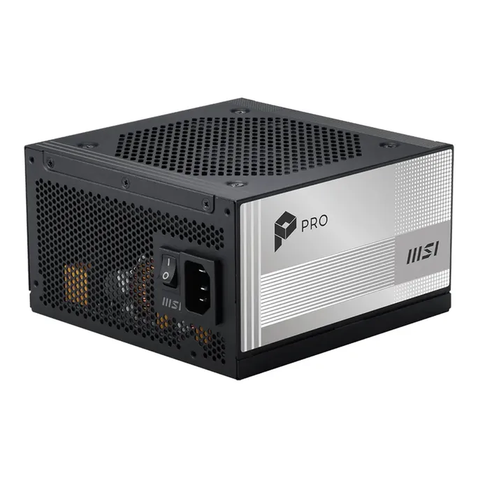 MSI PRO A850PL PCIE5 850 Watt ATX 3.1 PCIe 5.1 80+ Platinum Netzteil 120mm Lüfter